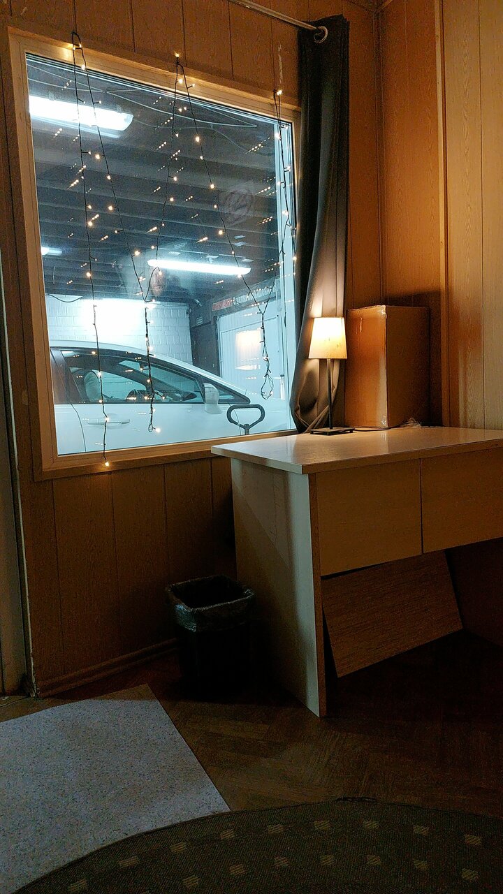 inside