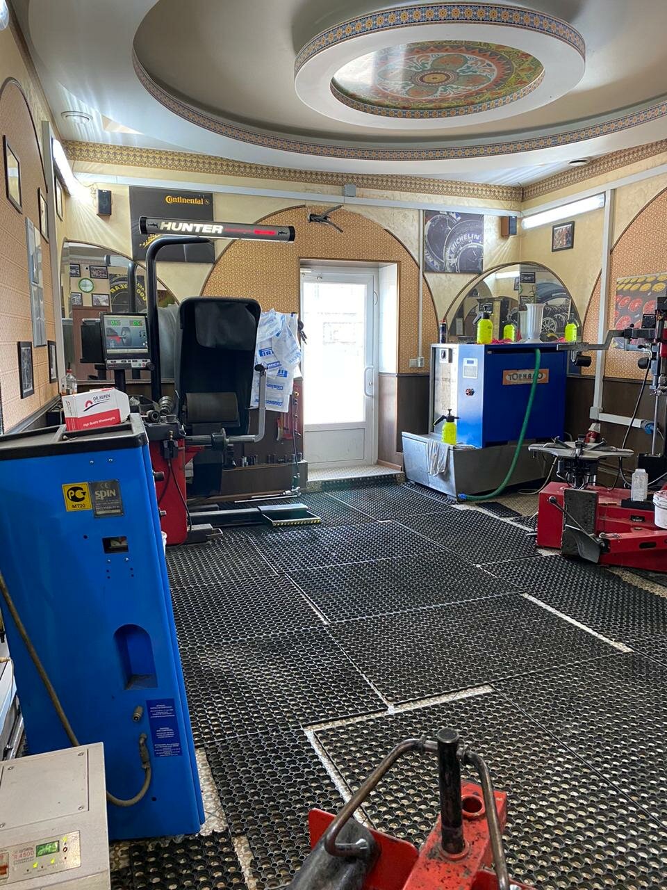 inside