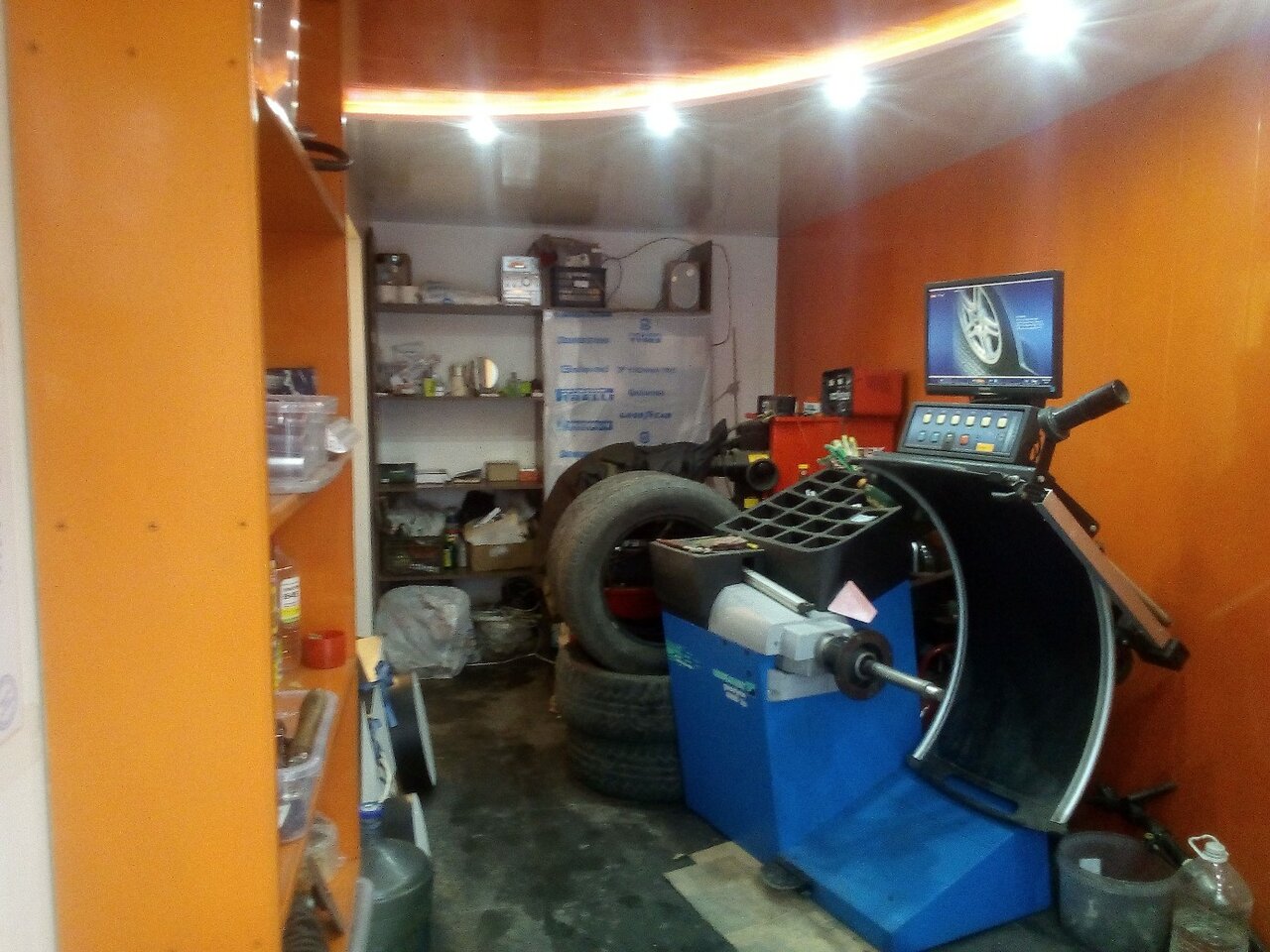 inside