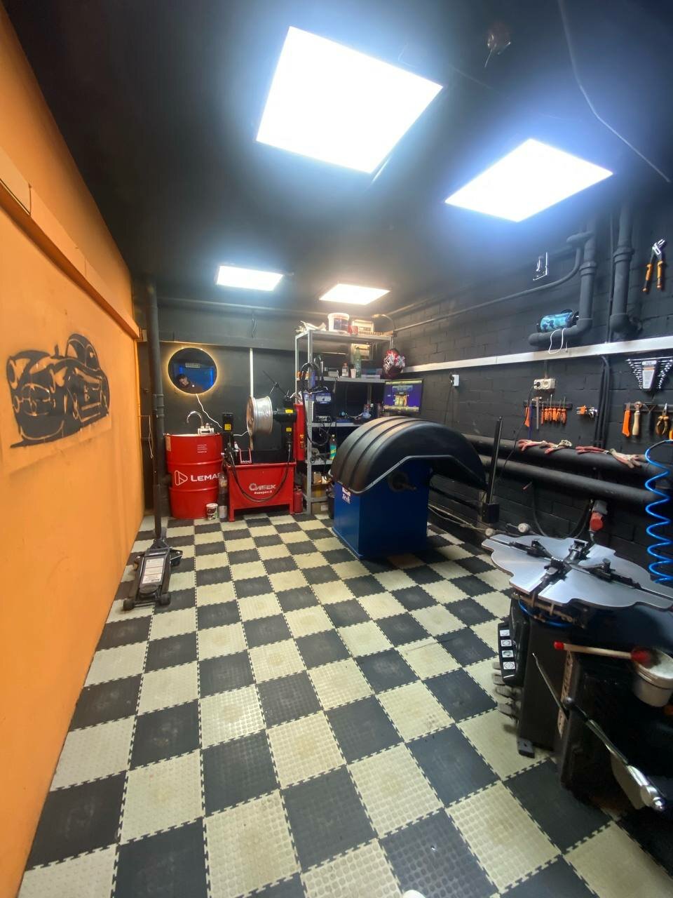 inside