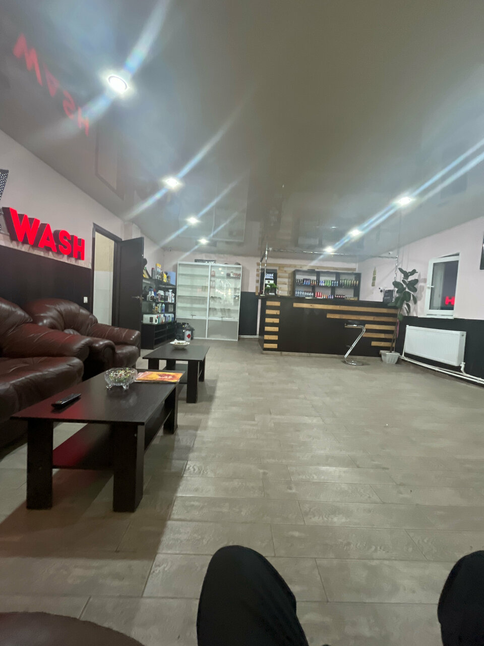 inside