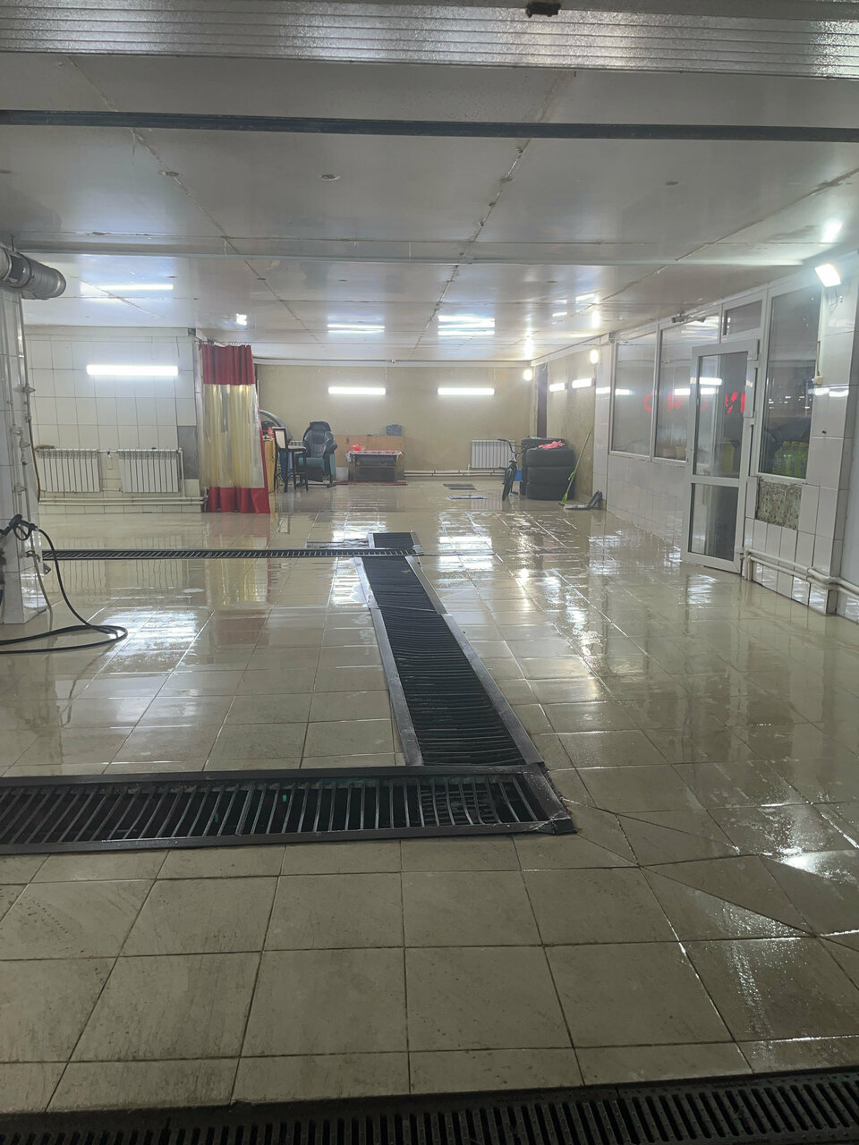 inside