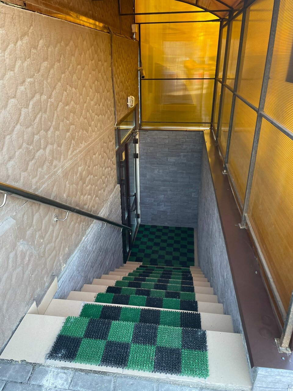 inside