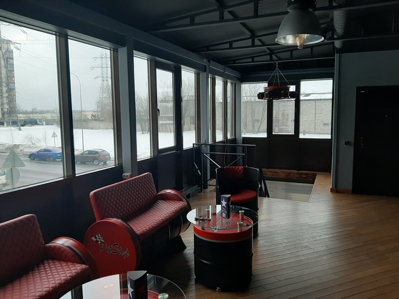 inside