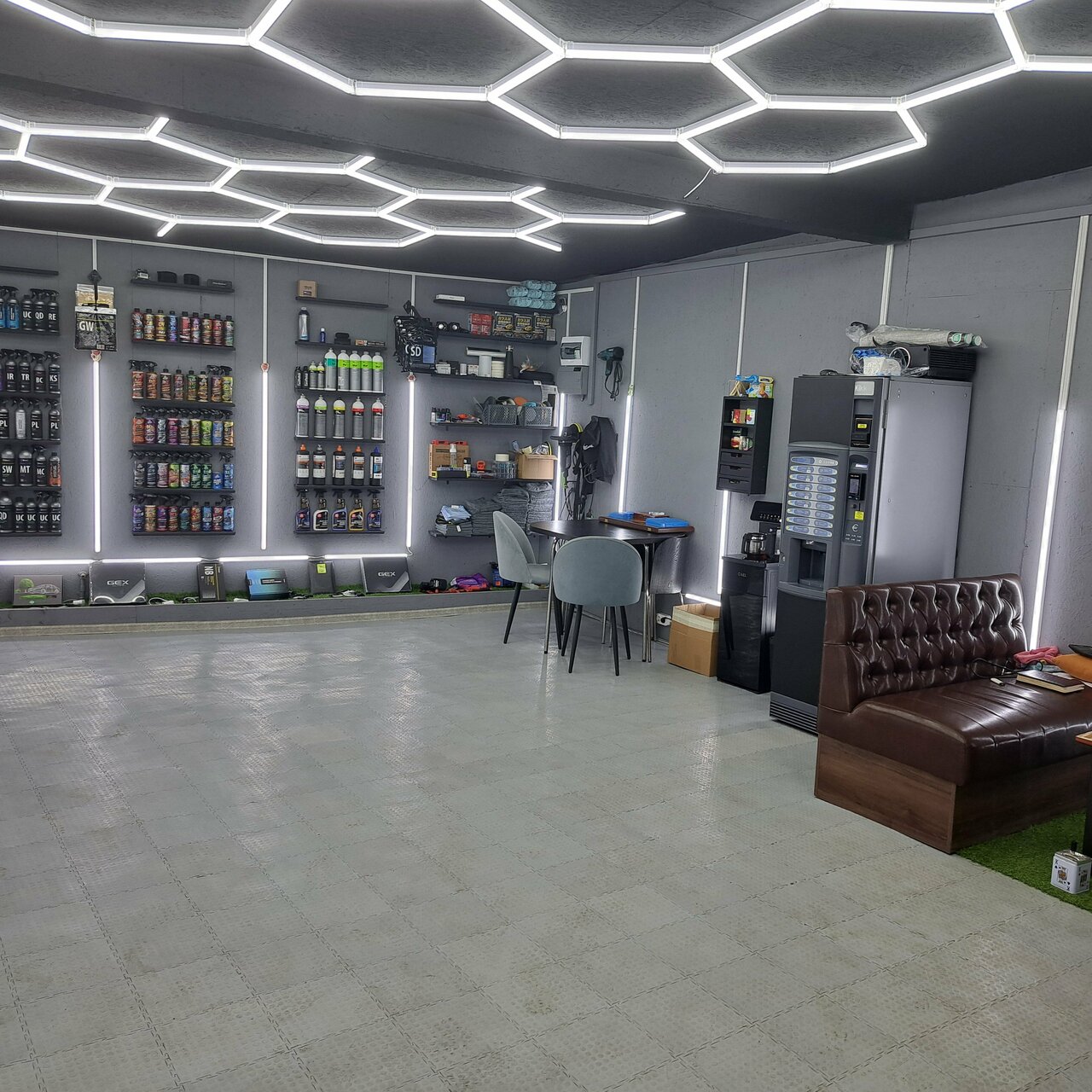 inside