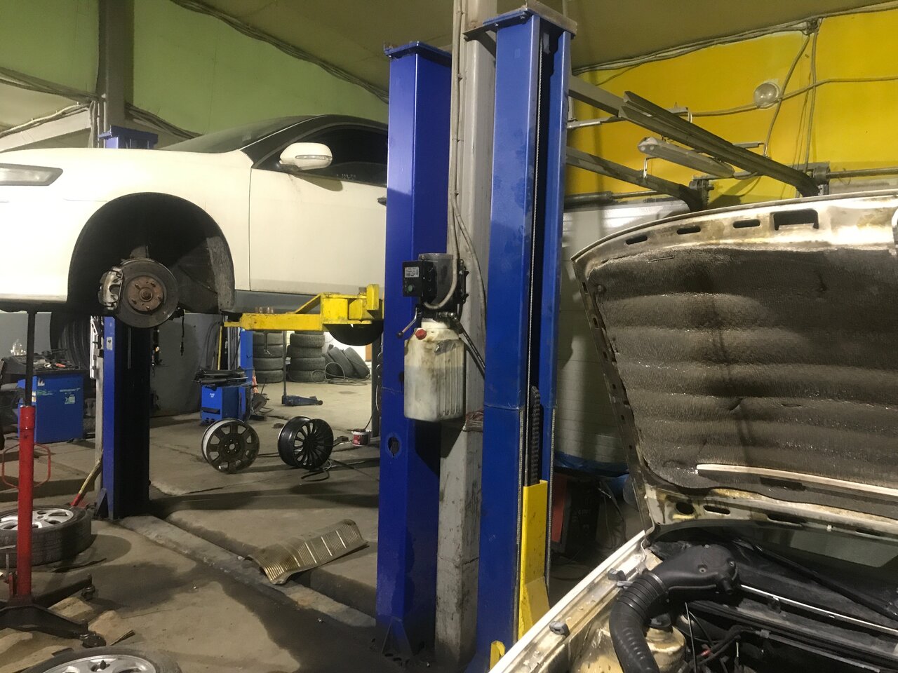 inside