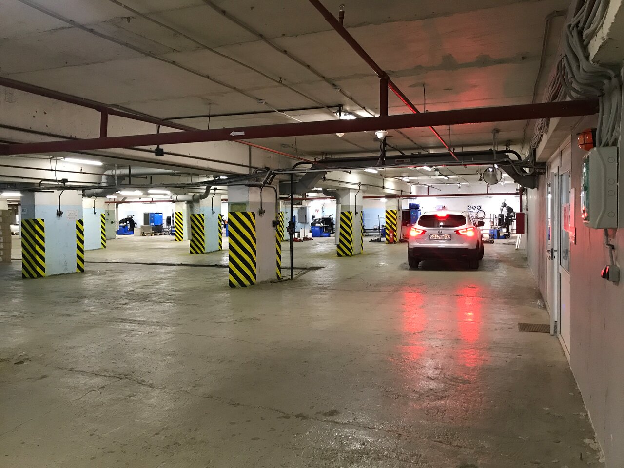 inside