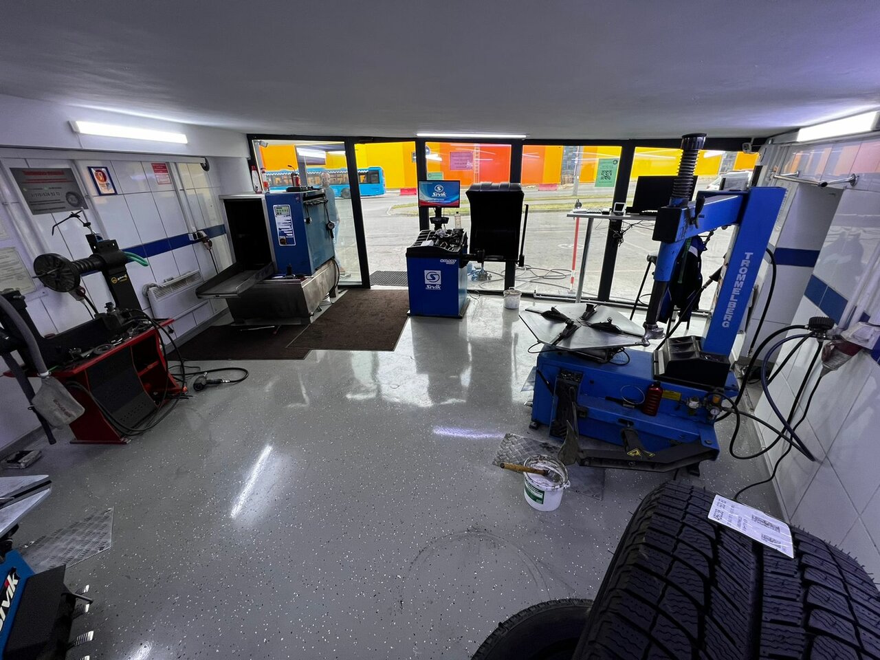 inside