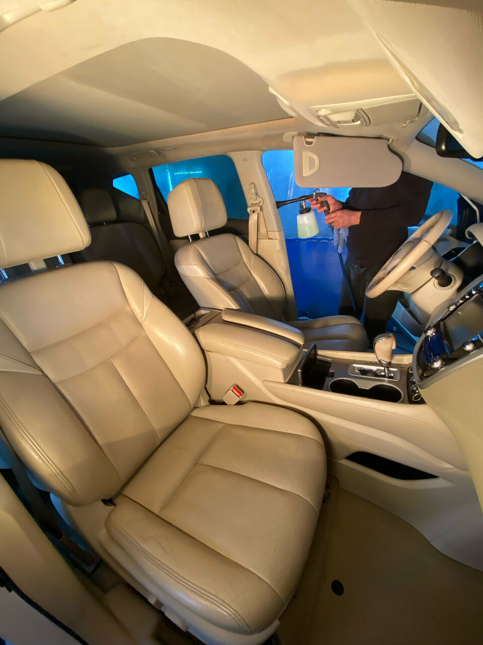 inside