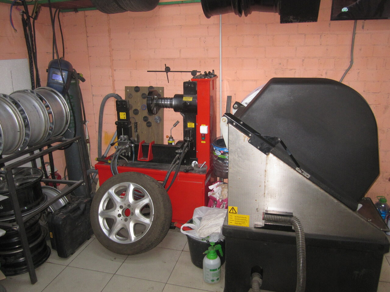 inside