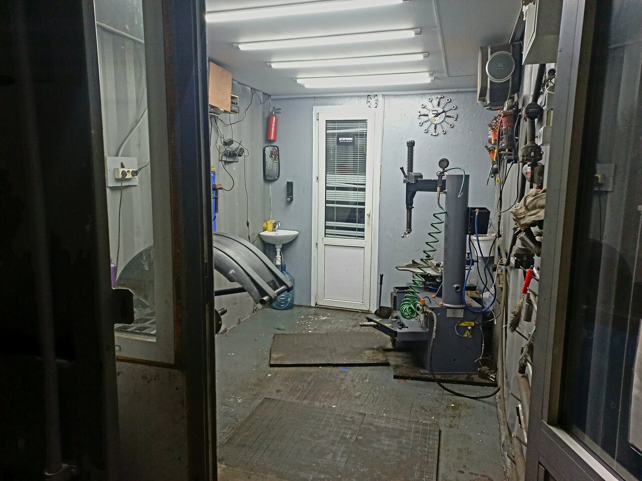 inside