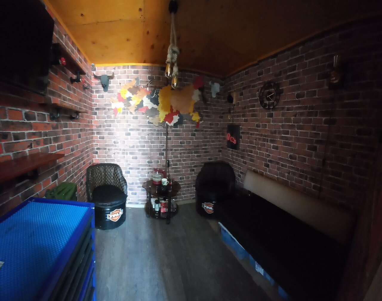 inside