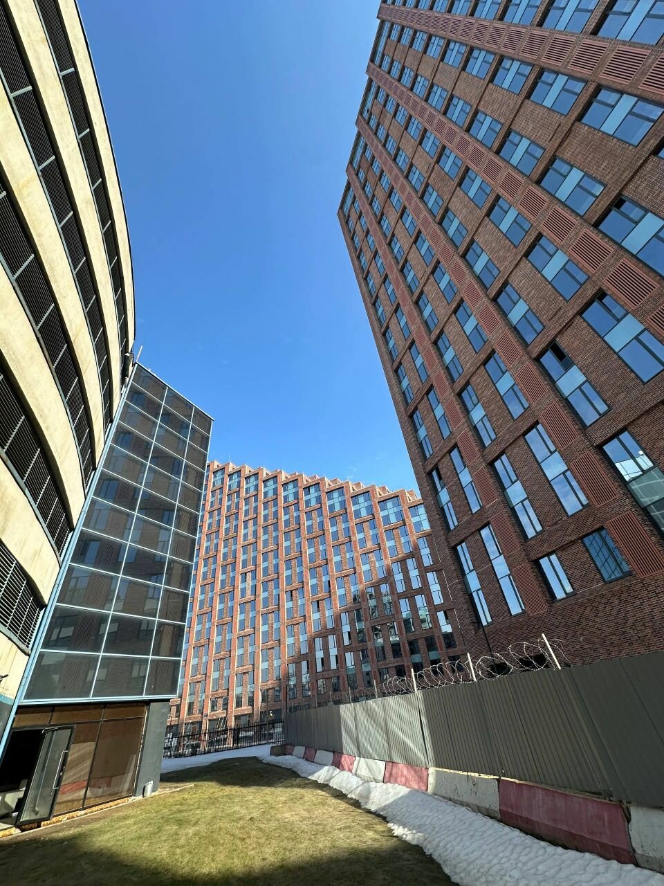 outside