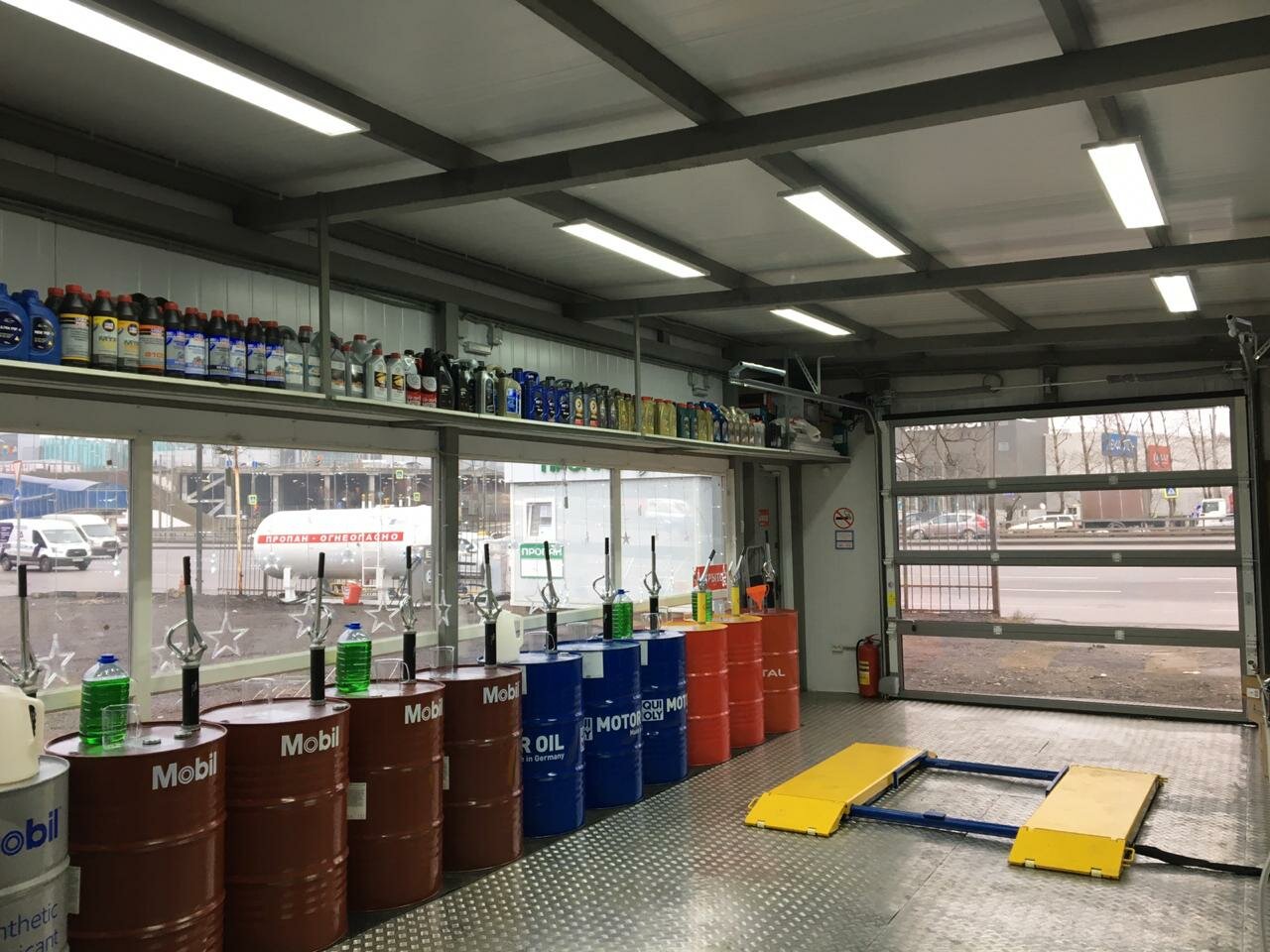 inside