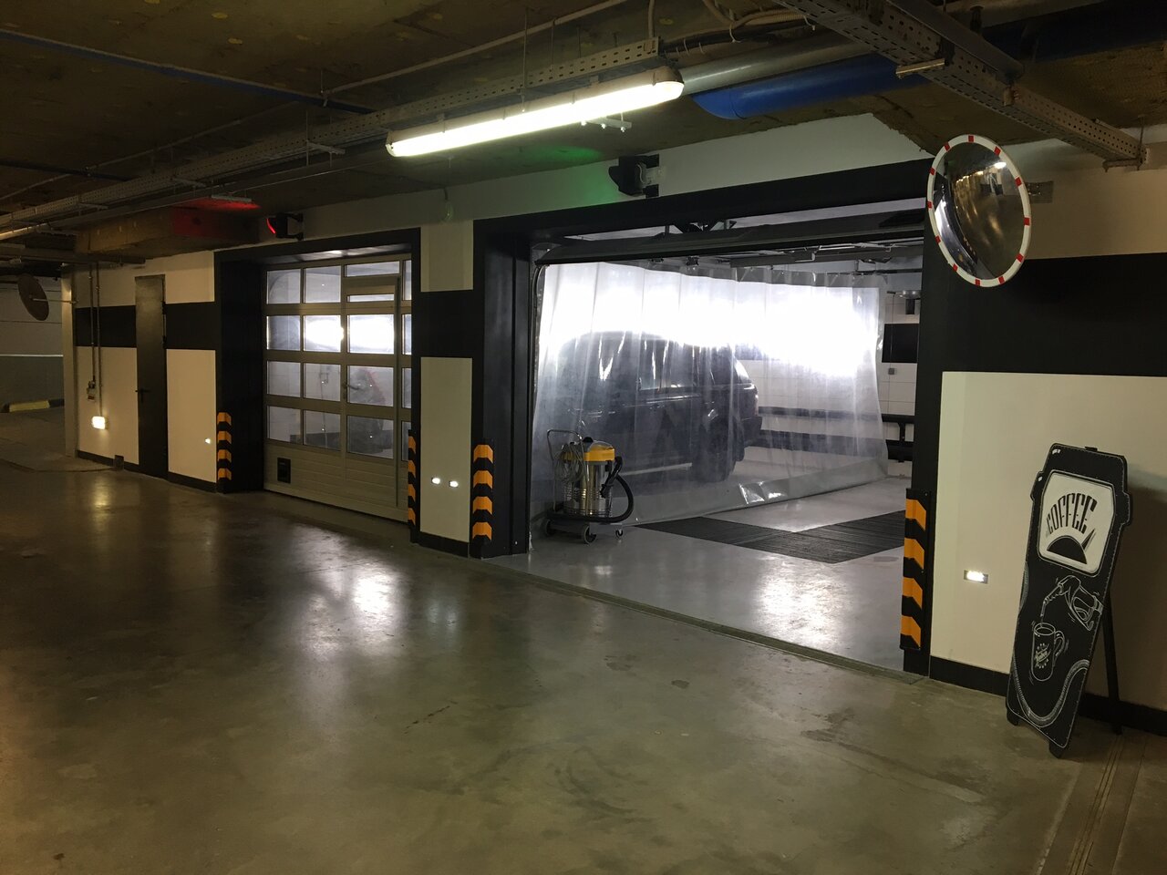 inside