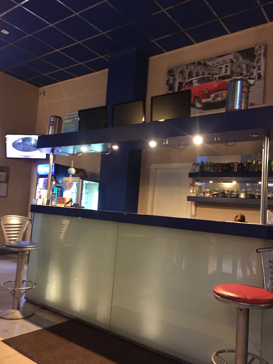 inside