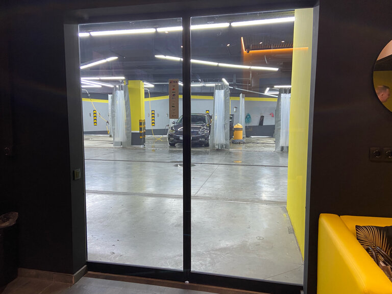 inside