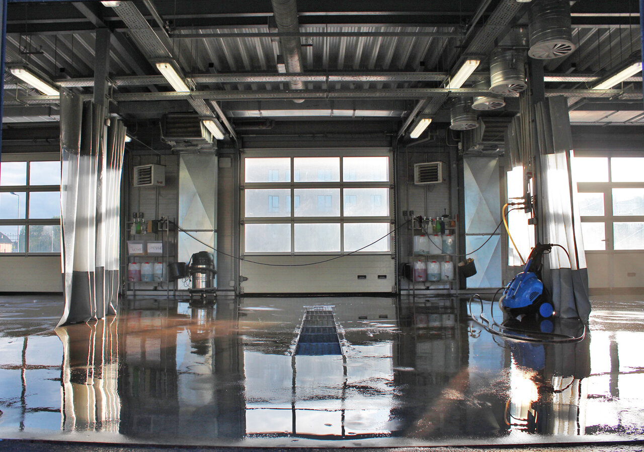 inside