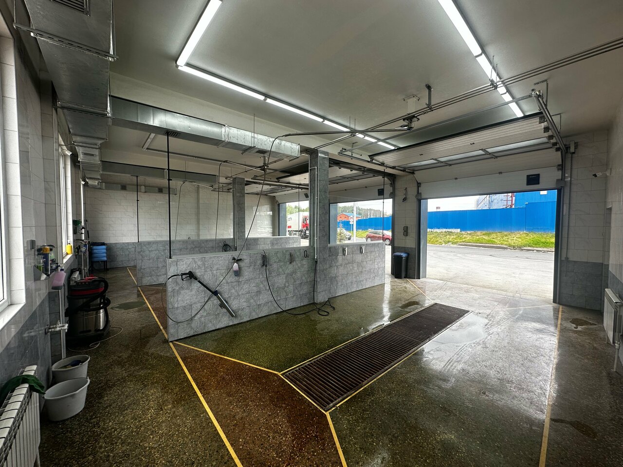 inside