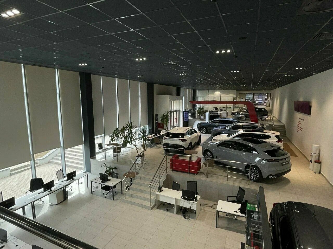 inside