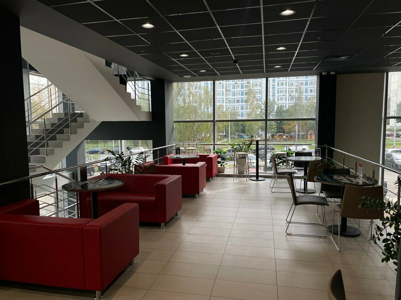 inside