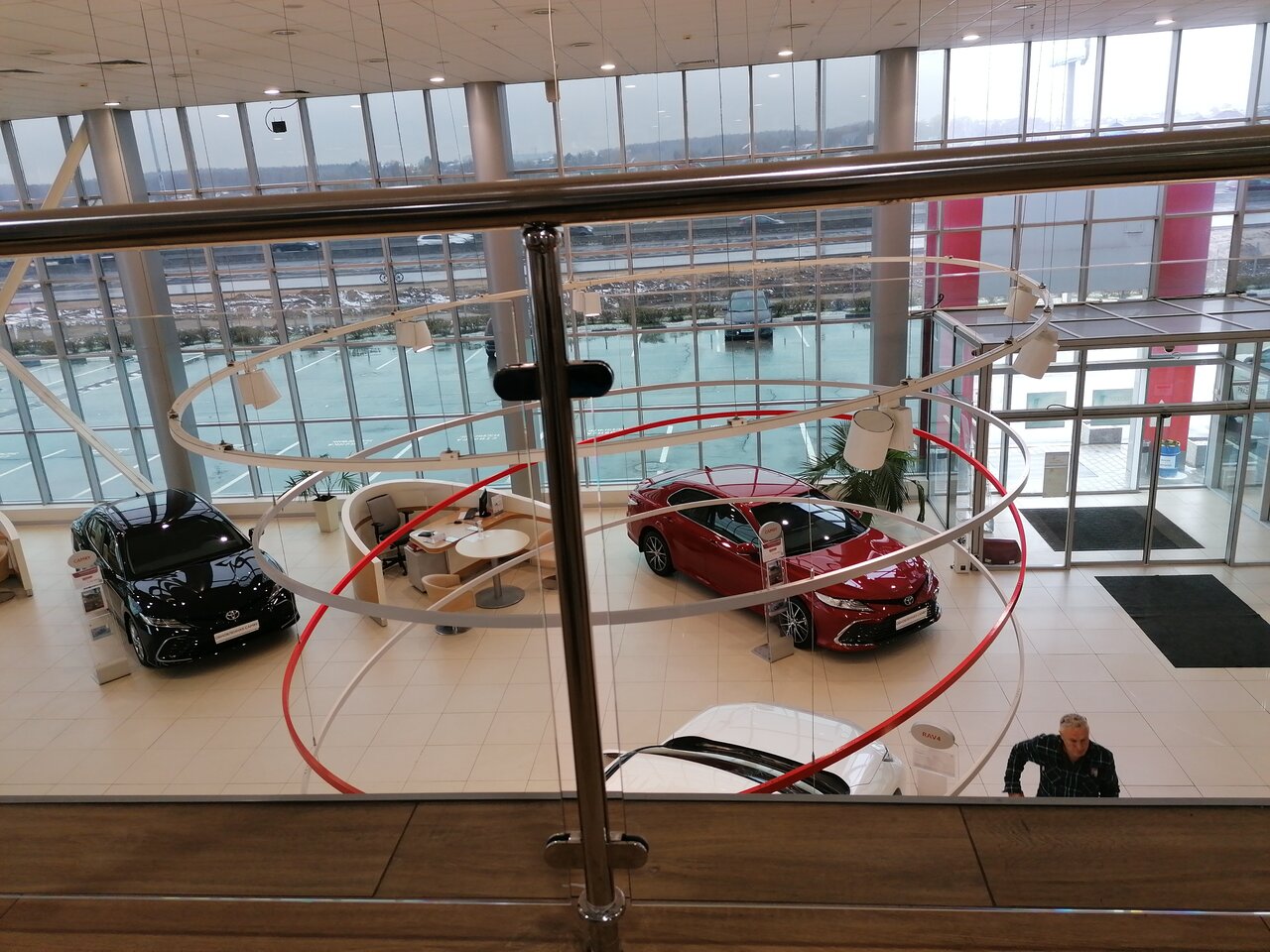 inside