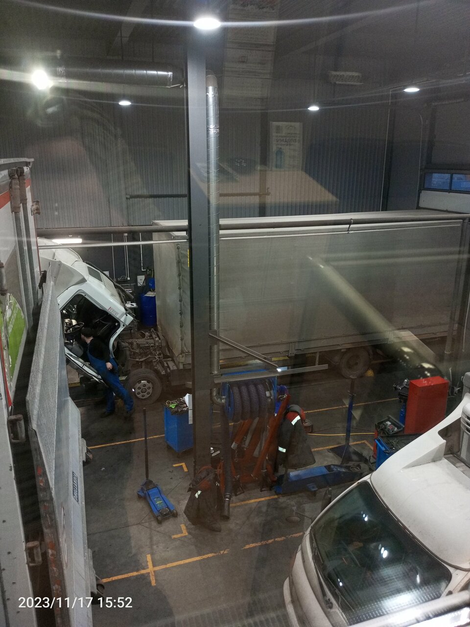 inside