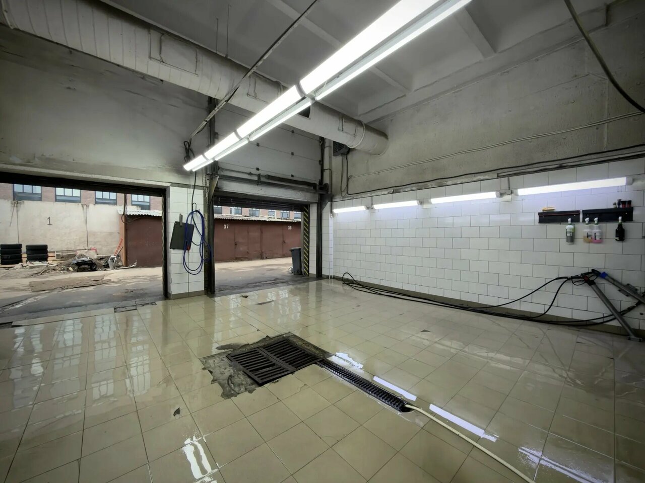 inside