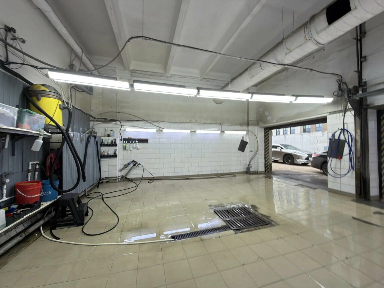inside