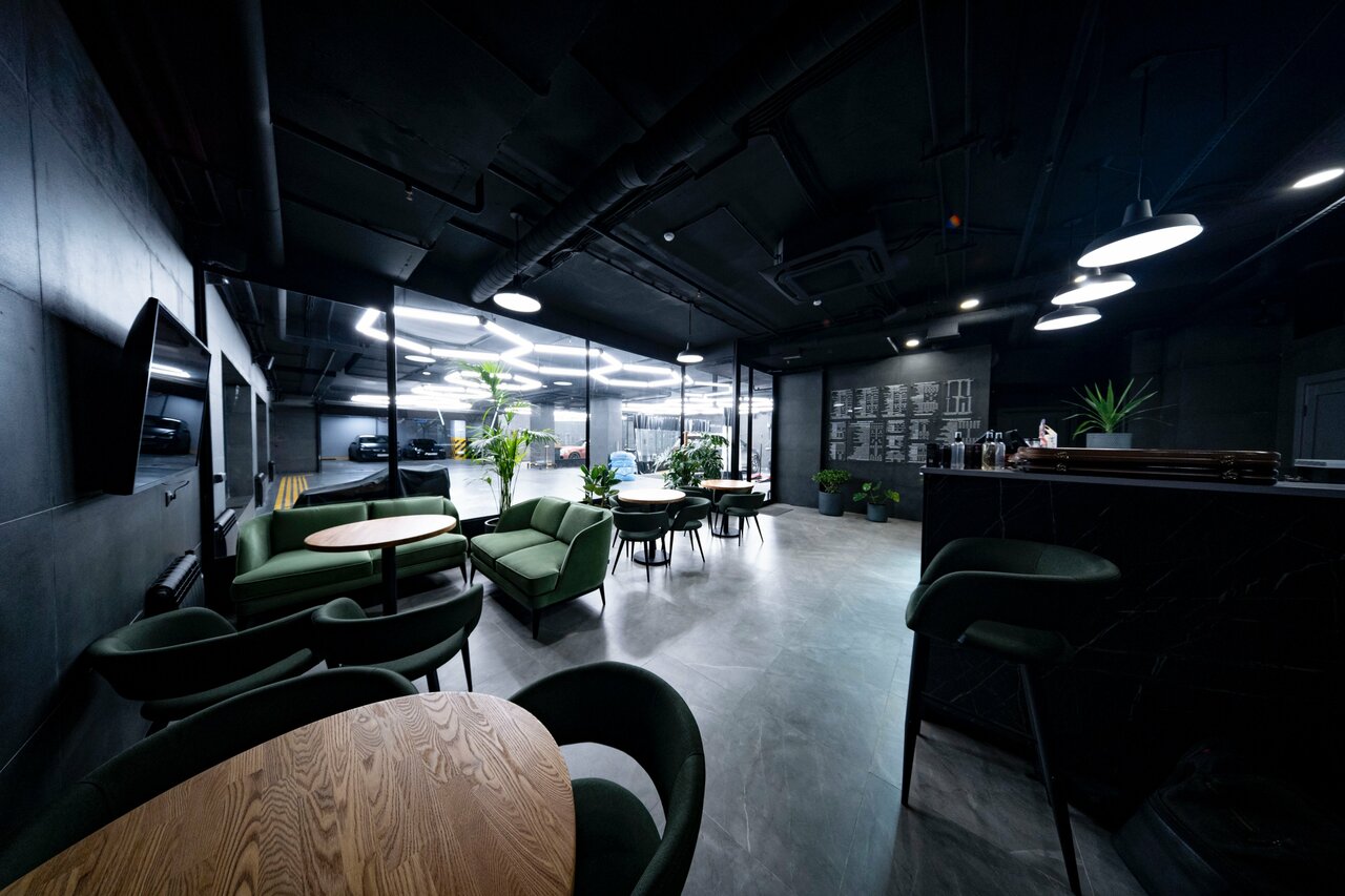 inside