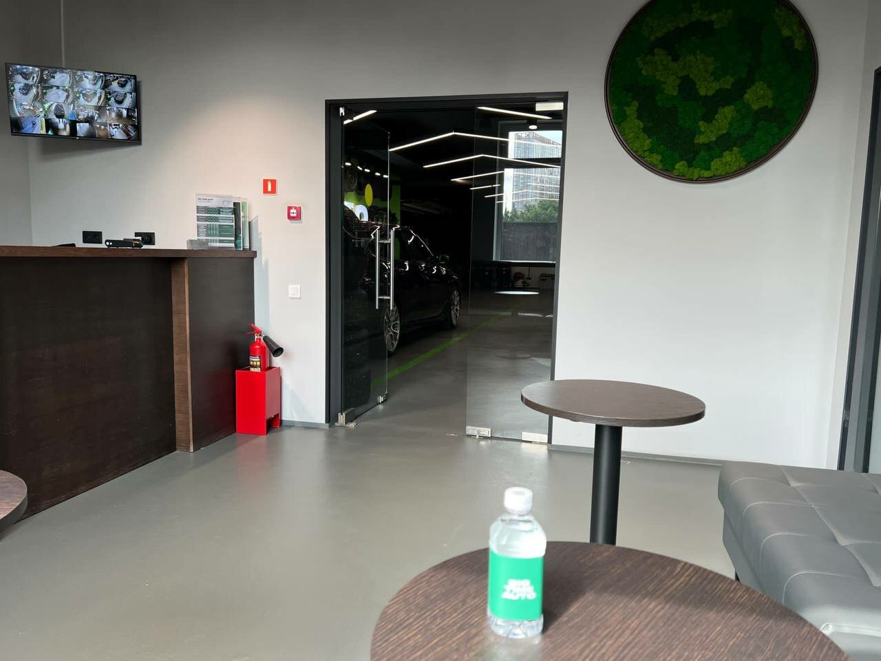 inside