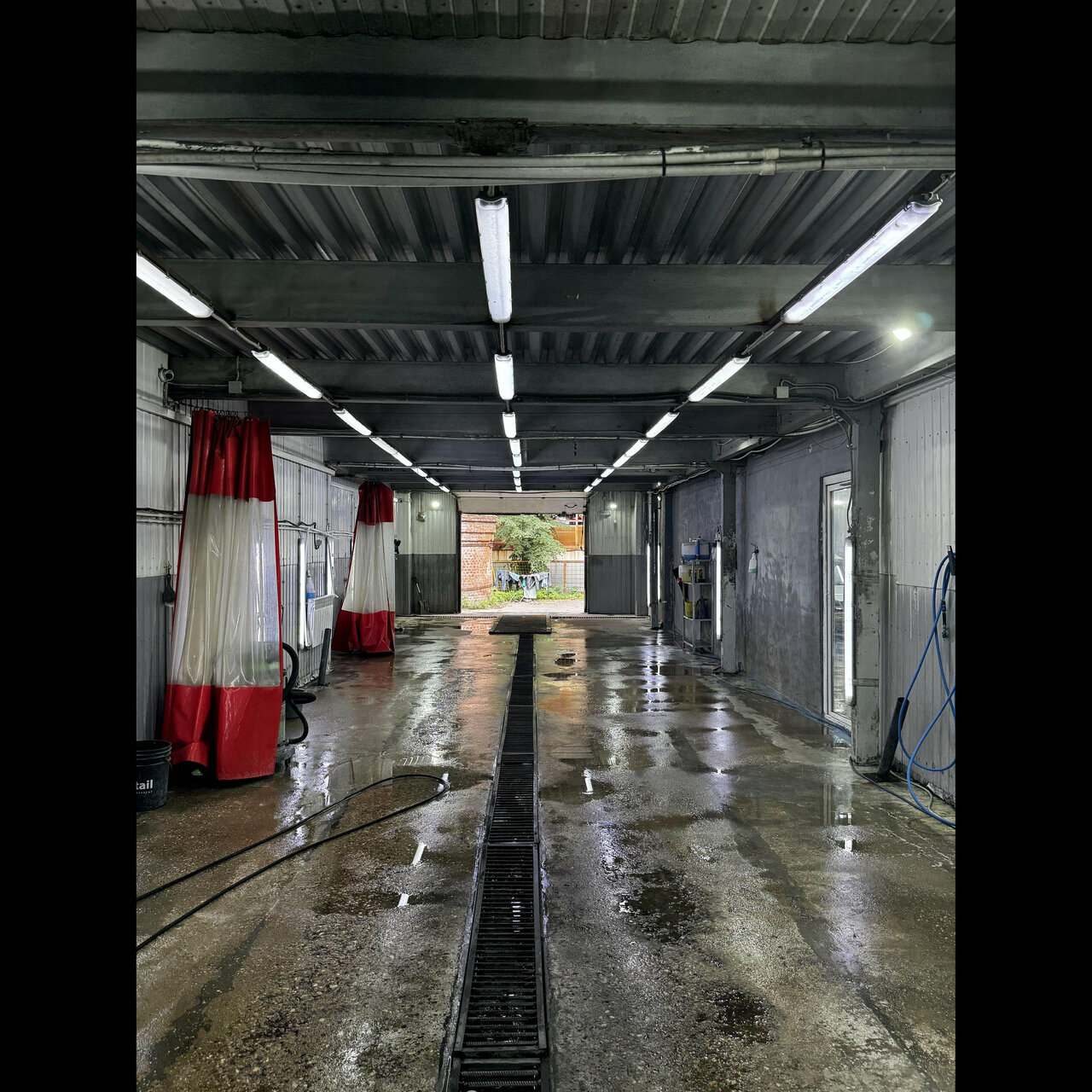 inside