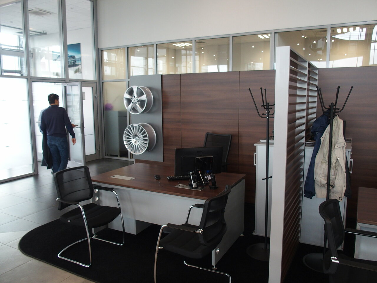 inside