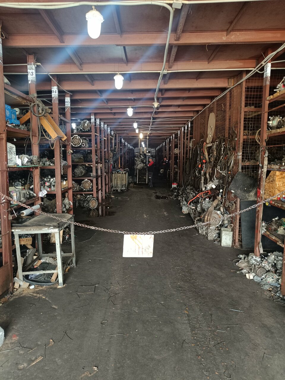 inside