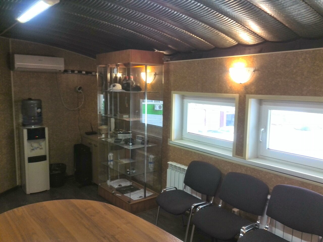 inside
