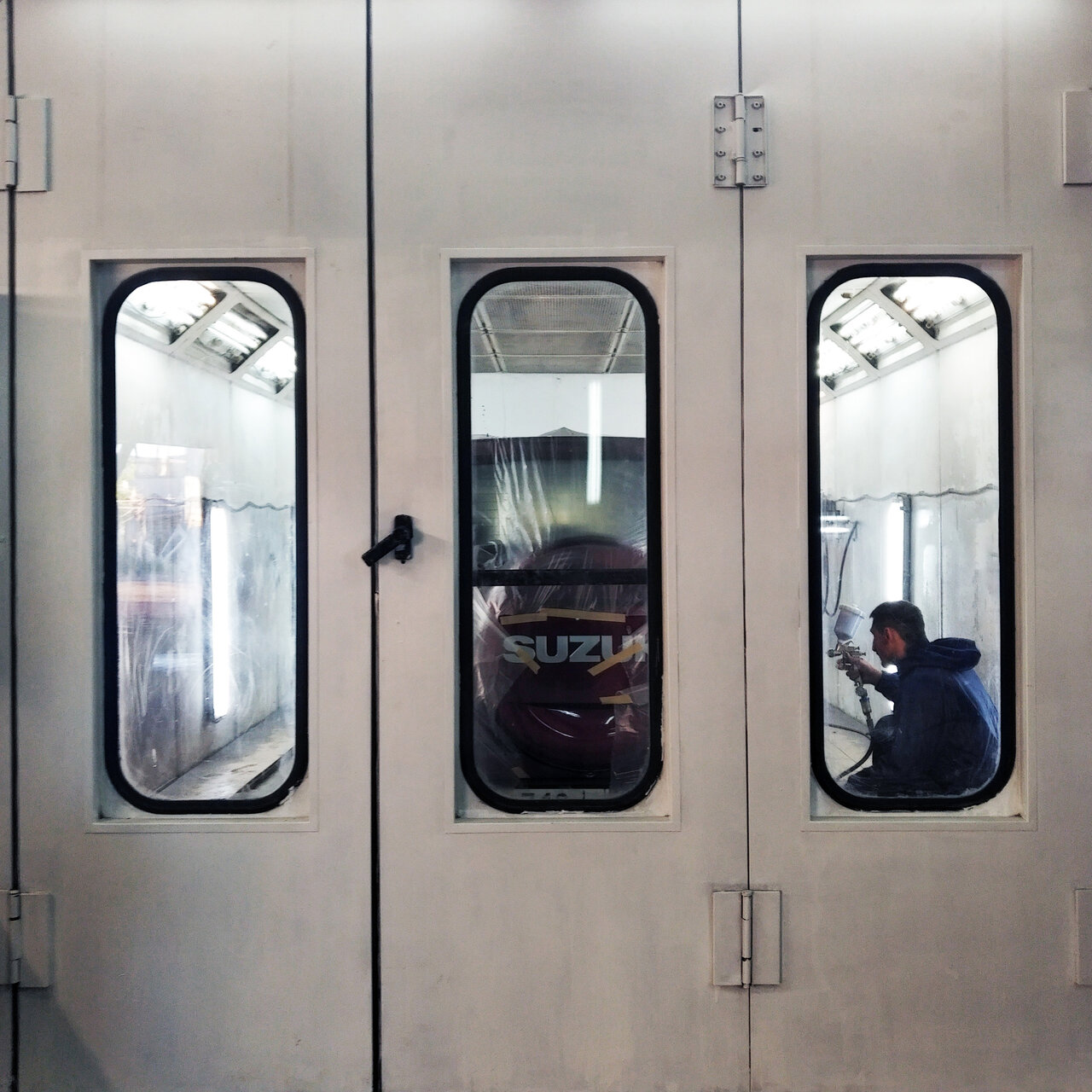 inside