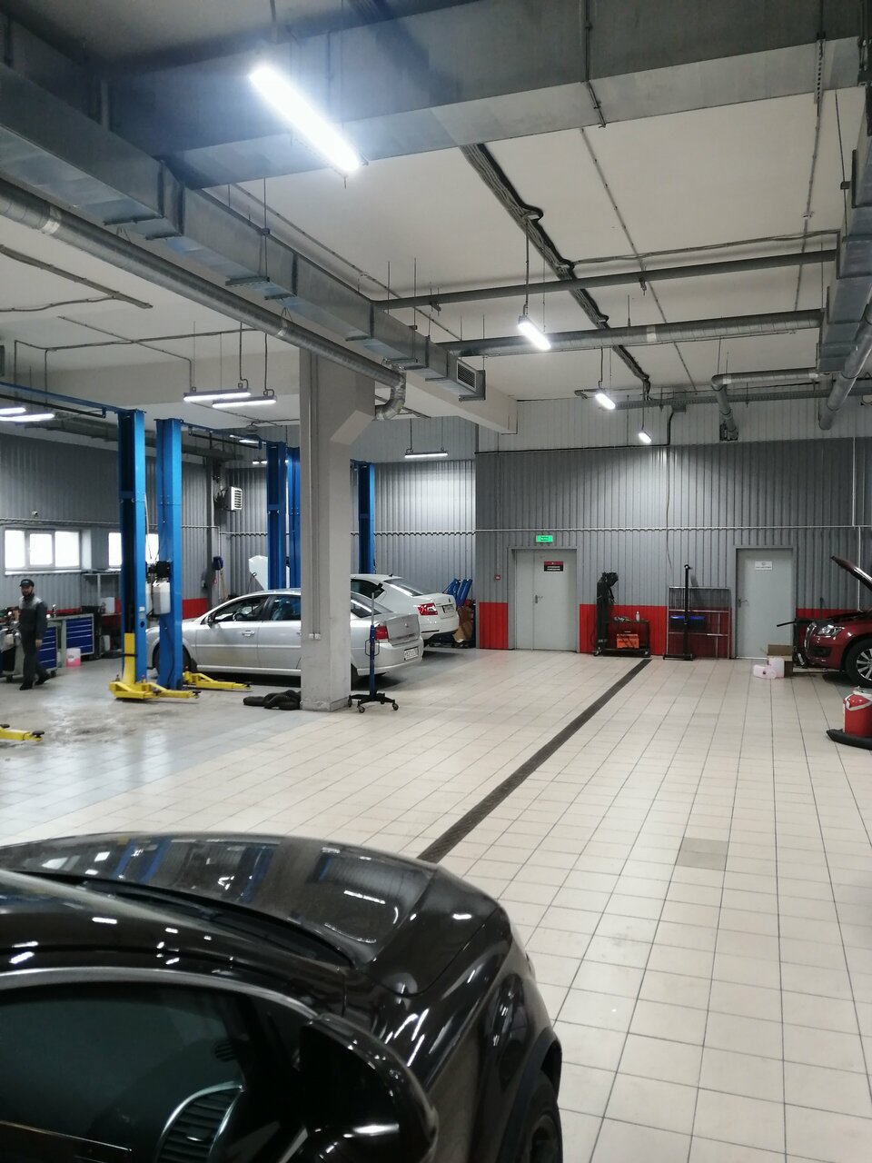 inside