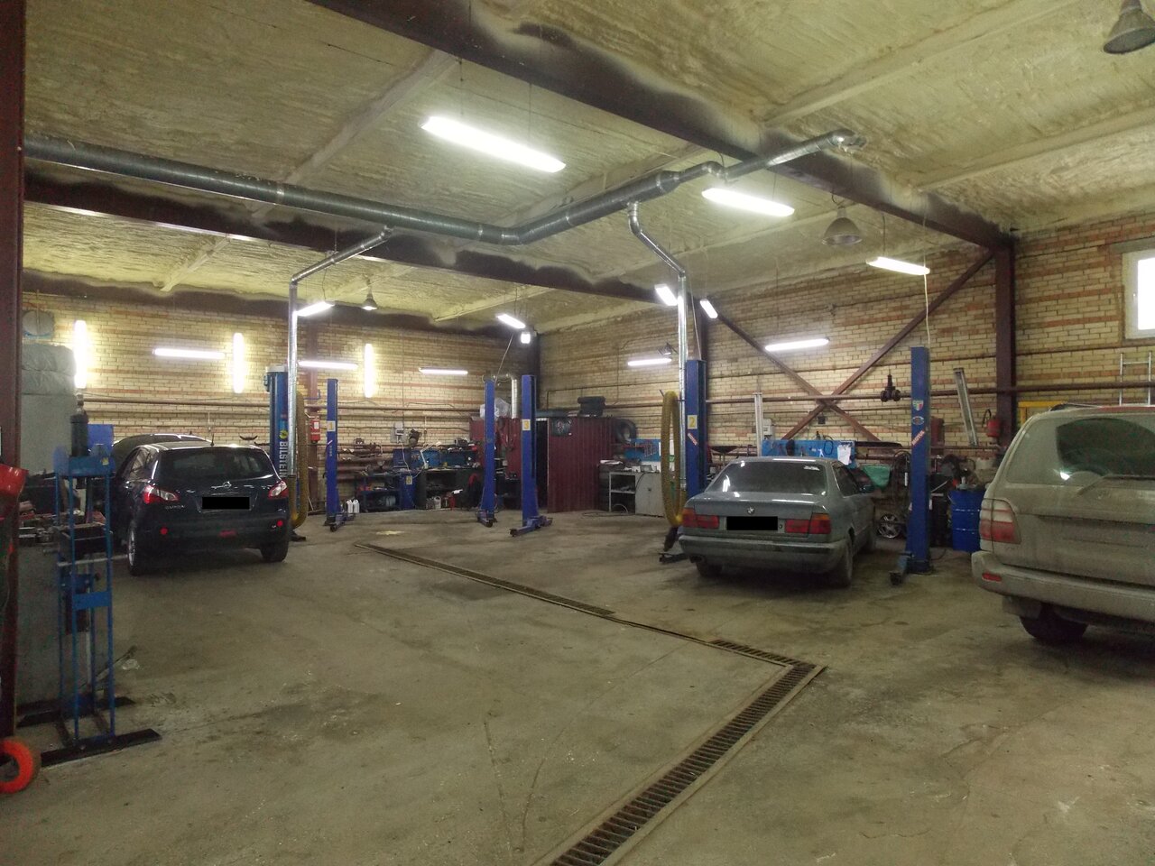 inside