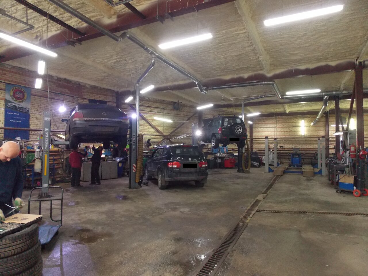 inside