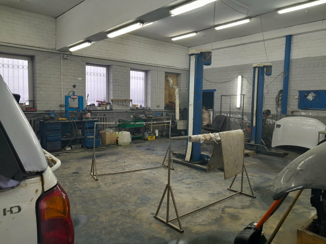 inside