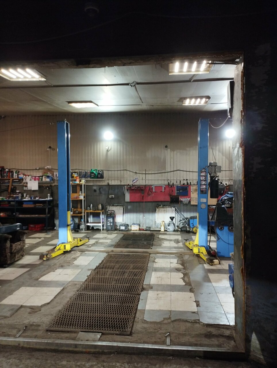 inside