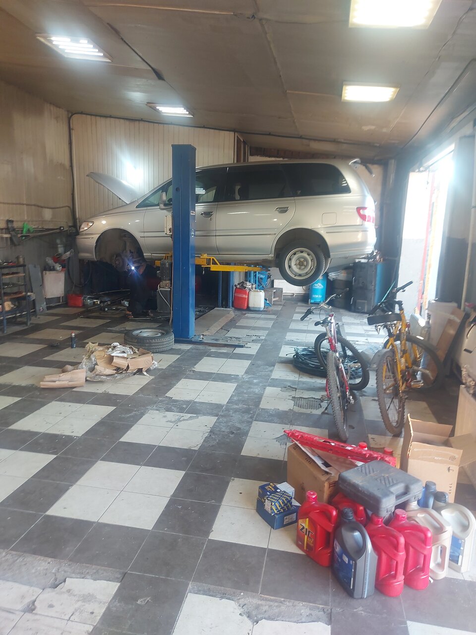 inside