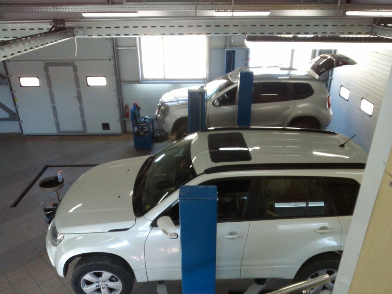 inside