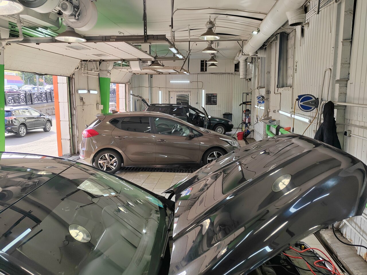 inside