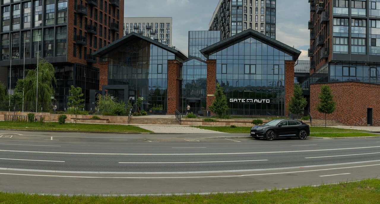 outside