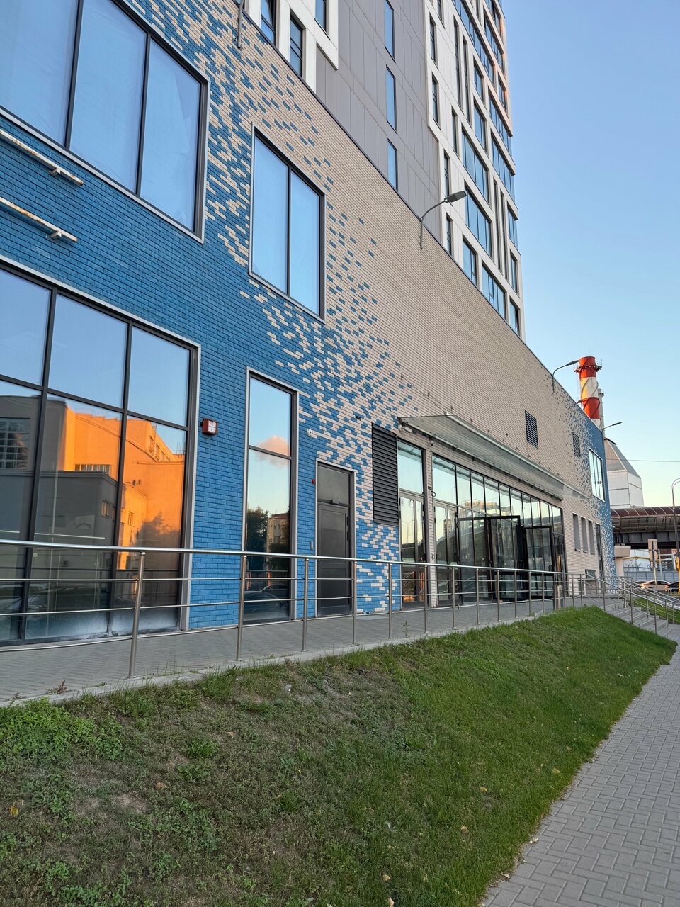 outside