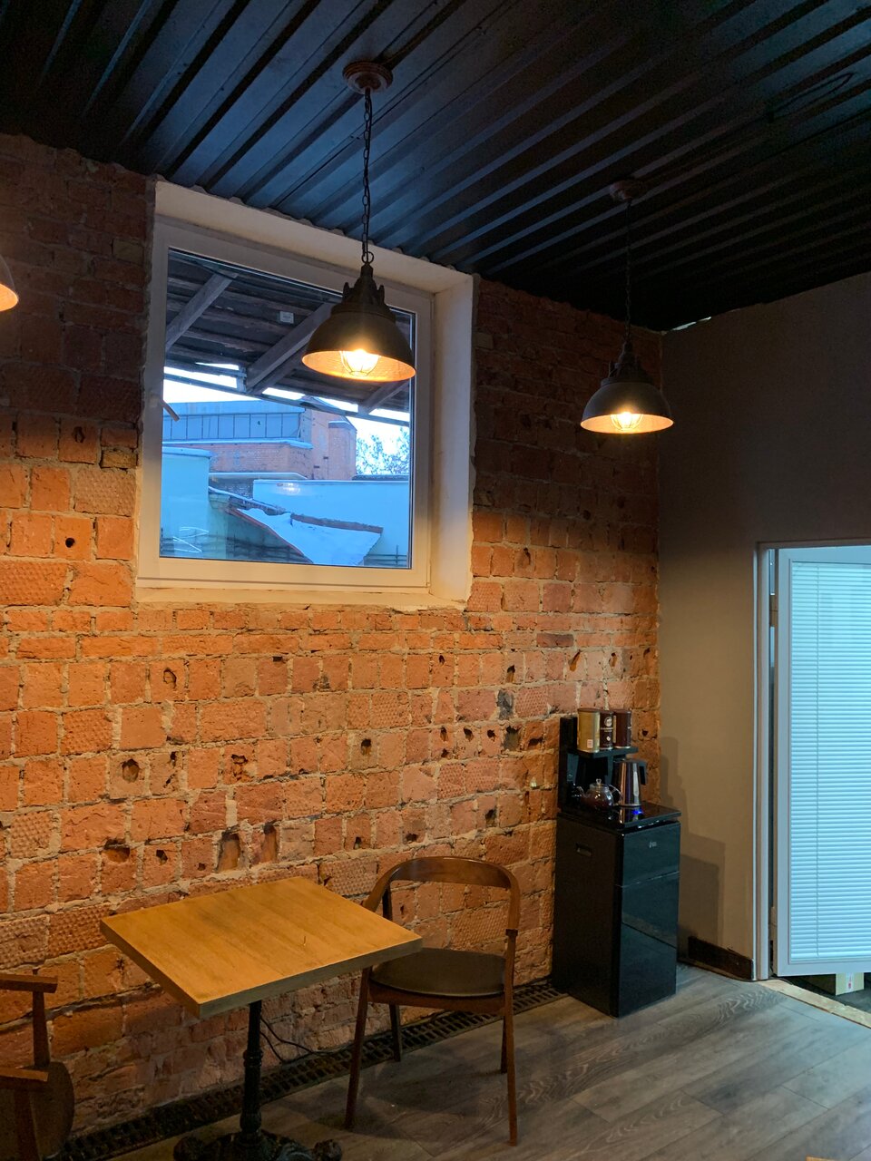 inside