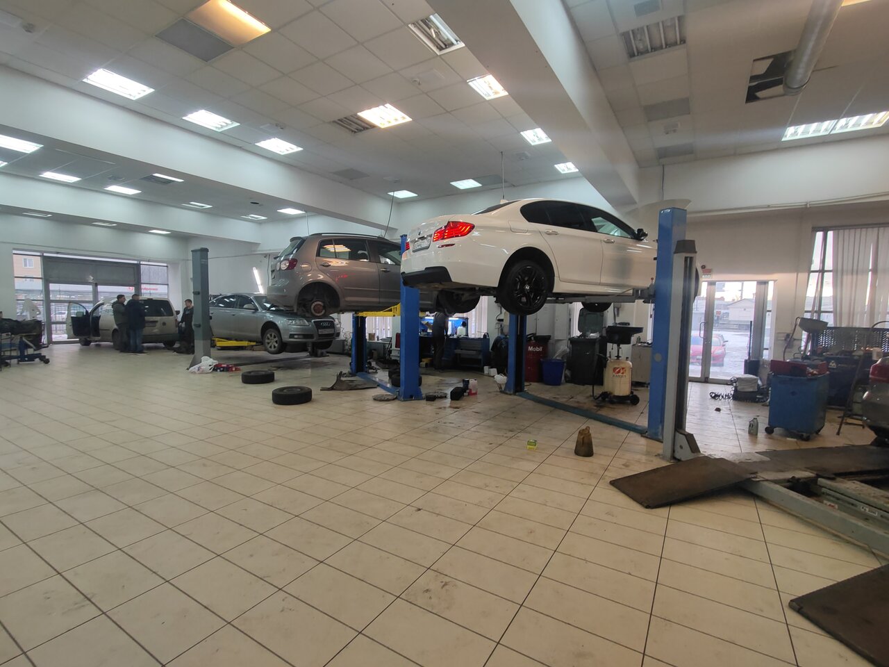 inside