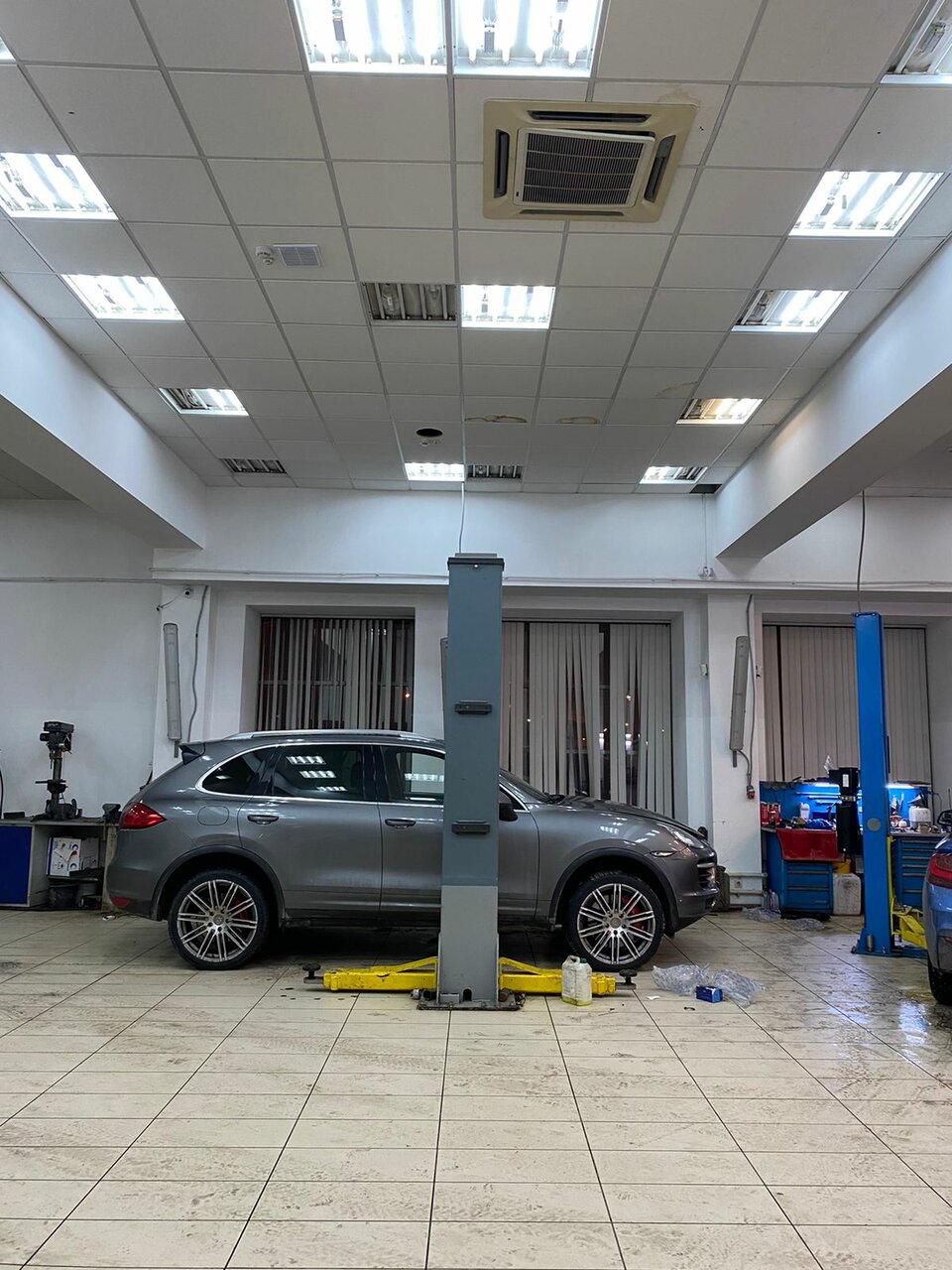 inside