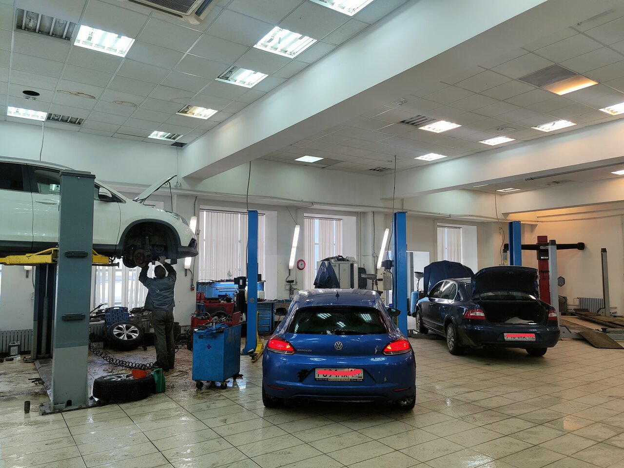 inside